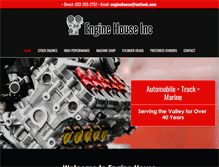 Tablet Screenshot of enginehouse.com